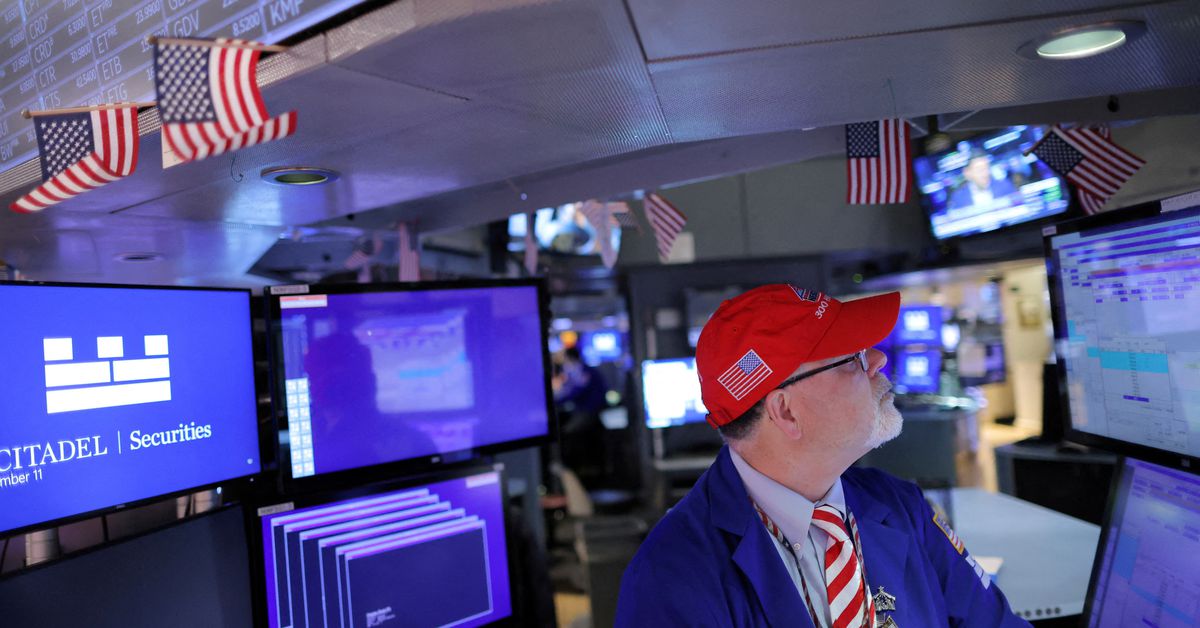 Stocks, dollar mostly flat on soft data, corporate outlooks